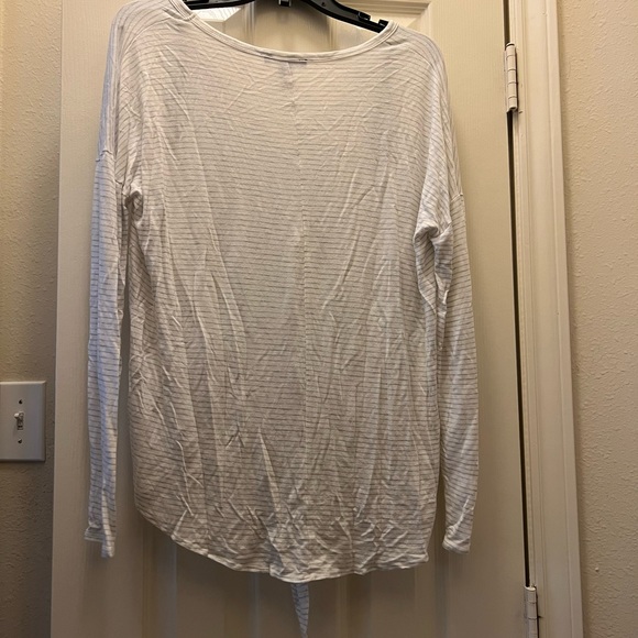 White striped long sleeve - Picture 2 of 4